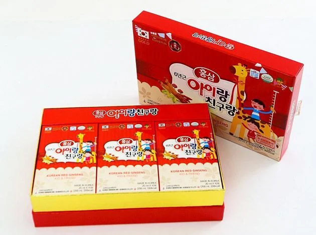 NƯỚC HỒNG SÂM BABY BIO APGOLD GOLD KOREAN RED GINSENG KID-FRIEND - Hình ảnh 3