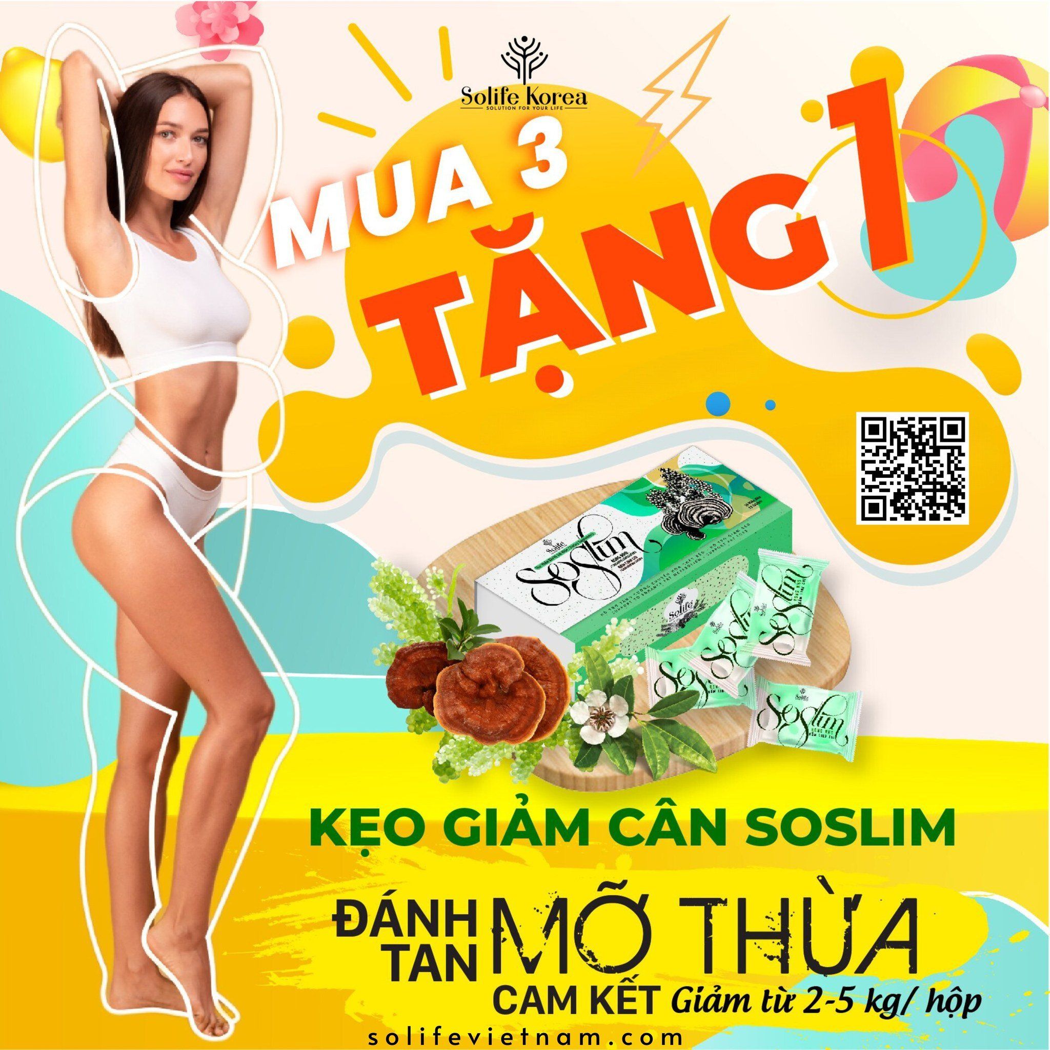KẸO SOCOLA RONG NHO LINH CHI SOSLIM - DETOX MỠ AN TOÀN - VÓC DÁNG THON GỌN SAU 15 NGÀY
