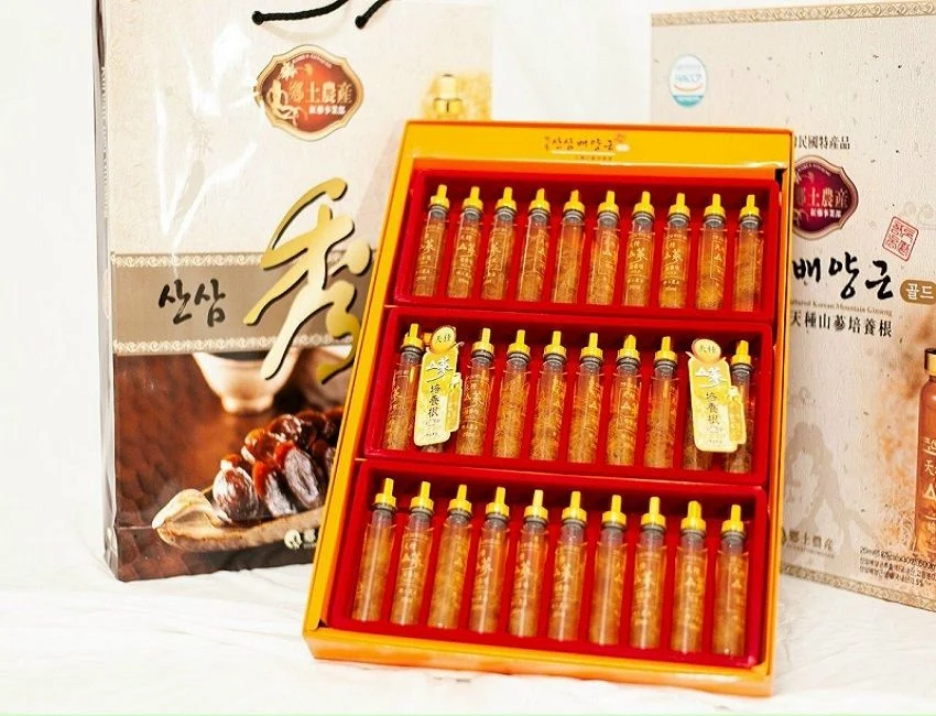 TINH CHẤT SÂM NÚI HUROM CHEON JONG TISSUE - 30 ống * 20 ML - Hình ảnh 3