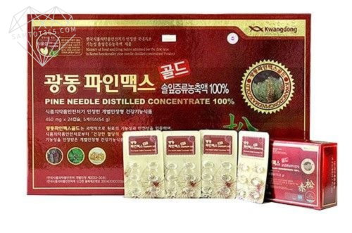 VIÊN TINH DẦU THÔNG ĐỎ KWANGDONG 120 VIÊN - Hình ảnh 4