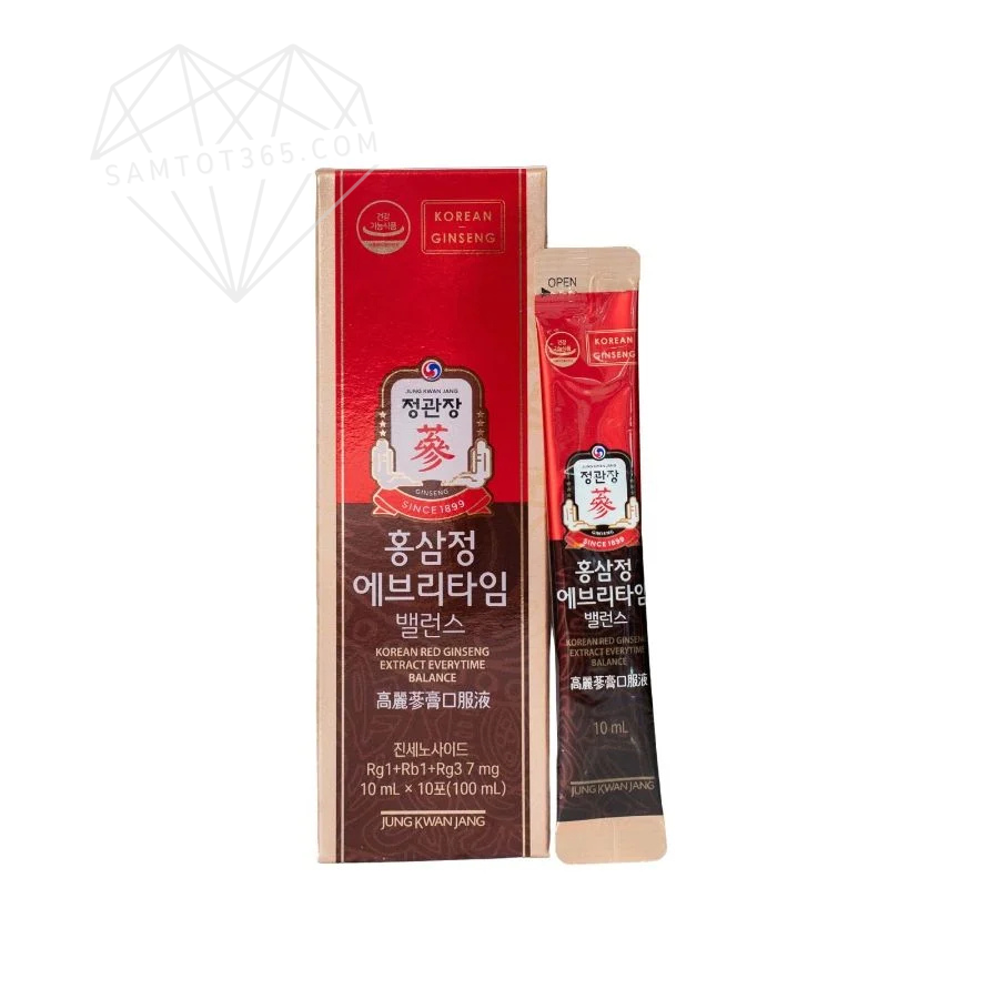 TINH CHẤT HỒNG SÂM PHA SẴN CHEONG KWAN JANG BALANCE 20 Gói * 10 ML - Hình ảnh 4