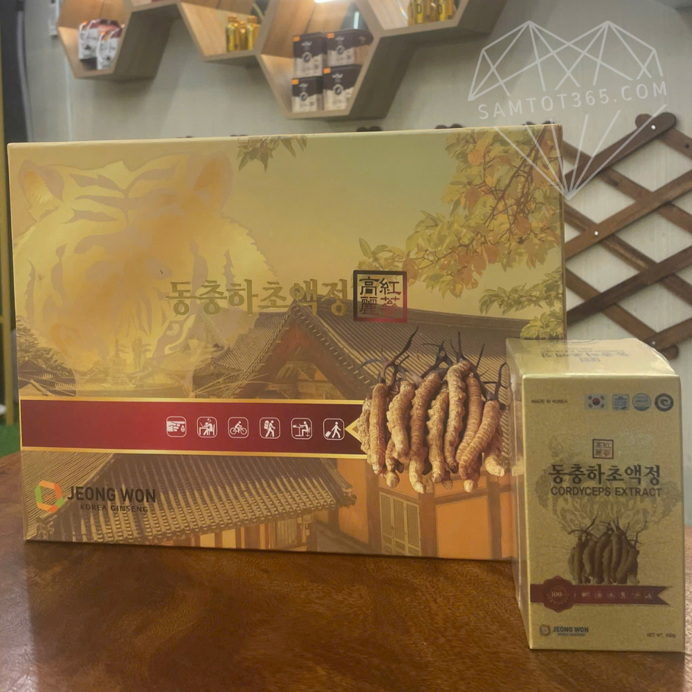 CAO ĐÔNG TRÙNG HẠ THẢO JEONG WON 2 Lọ * 240 GR - Hình ảnh 4